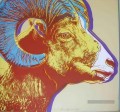 Bighorn Ram Espèces menacées 2 Andy Warhol